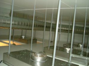 Aseptic Fill Suite Ceiling Plenum