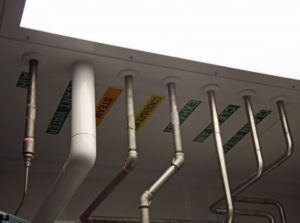 Process Piping @ Cleanroom Ceiling