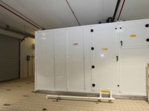 Cleanroom AHU Installed on Platform