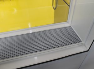 Cleanroom Return Air Wall Cavity @ Flush Window