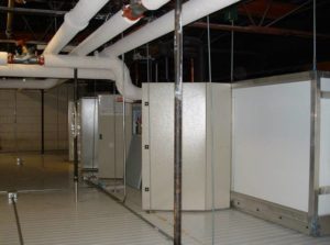 Test Cell 4 Make Up Air Side View